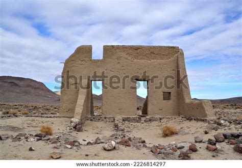 Ruins Fort Churchill State Historic Park Stock Photo 2226814297 ...