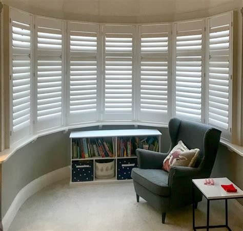 Bay Window Shutters Essex & Suffolk - Key Largo Shutters