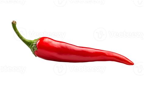 Red Hot Chili Pepper On Transparent Background Png