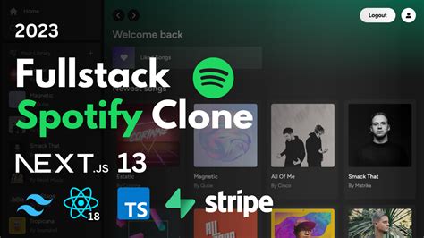 Full Stack Spotify Clone With Next Js