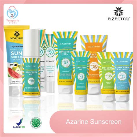 Jual Azarine Hydrasoothe Sunscreen Mist HydraMax C Sunscreen Serum