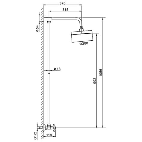 Душевая стойка FRAP F2308