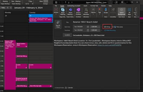 Workspaces - All day meeting reservation - Outlook Calendar - Feature Requests - Zoom Developer ...