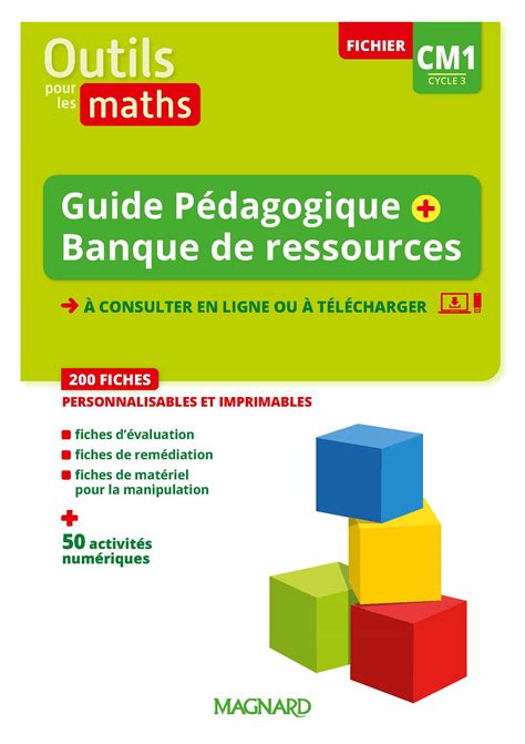 Outils pour les Maths CM1 2023 Guide pédagogique Banque de