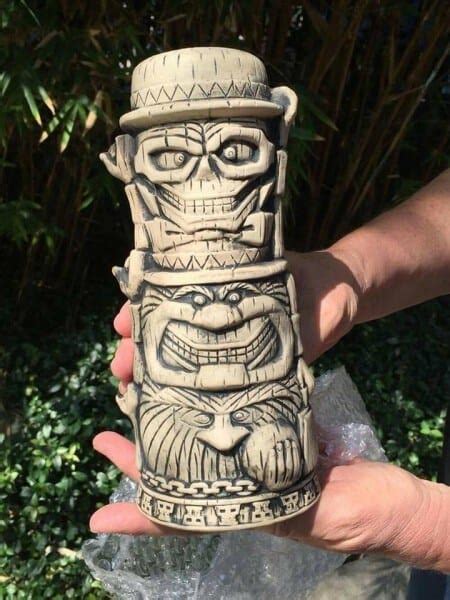 New Haunted Mansion Hitchhiking Ghost Tiki Mug Now Available At Trader