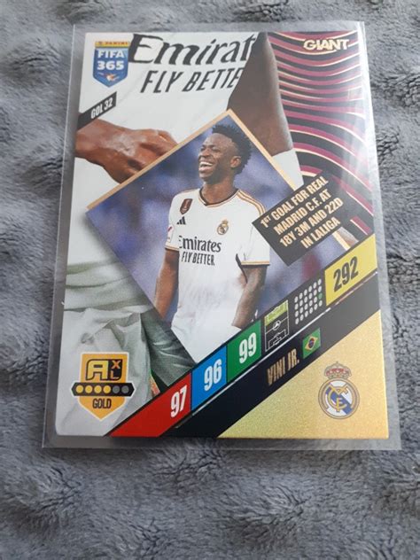 Karty Fifa Panini 365 2024 Giant Gol 32 Vini Jr Tarnobrzeg Kup