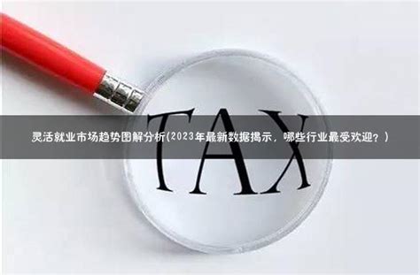 灵活就业市场趋势图解分析2023年最新数据揭示，哪些行业最受欢迎？ 灵活用工代发工资平台