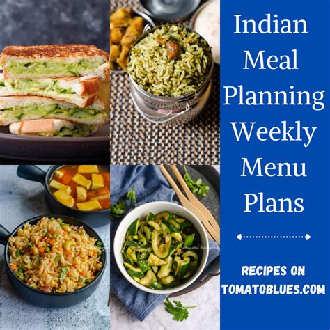 Indian Meal Plans-Vegetarian Meal Plan 1 - Tomato Blues