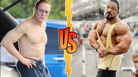 Jean Claude Van Damme Vs Roelly Winklaar Transformation Youtube