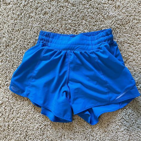 Lululemon Hotty Hot Shorts Size 2 Color Poolside 4 Depop