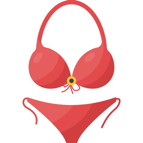 Bikini Flat Color Flat Icon