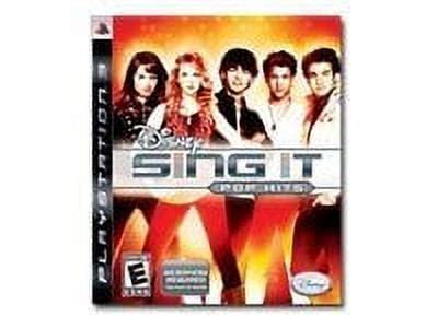 Disney Sing It Pop Hits PlayStation 3 With Microphone Walmart