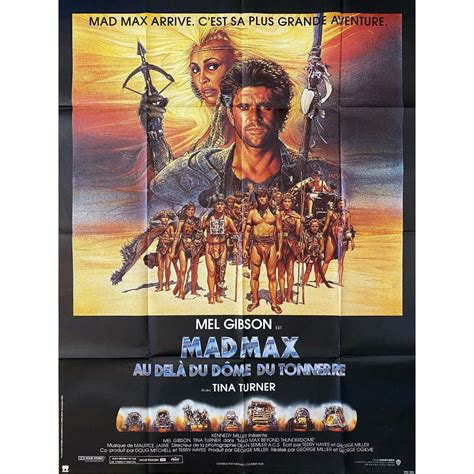 MAD MAX BEYOND THUNDERDOME French Movie Poster - 47x63 in. - 1985
