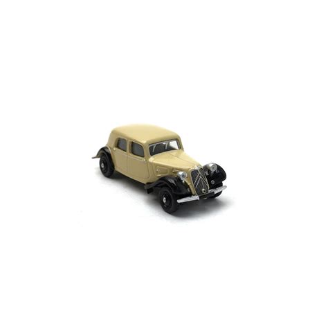 Citroën Traction 11A 1935 HO 1 87 SAI 6161 modélisme diorama