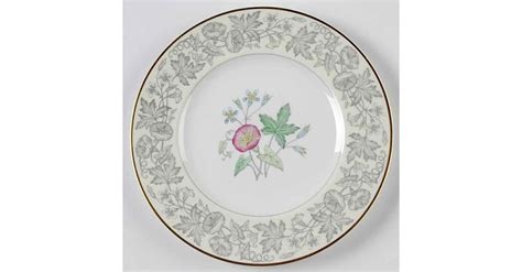 Wildflower Ivory Salad Plate By Wedgwood Replacements Ltd