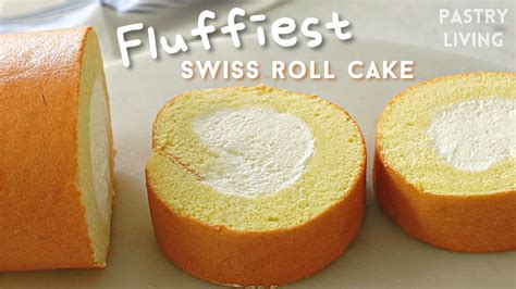 Fluffiest Roll Cake Dojima Roll Japanese Roll Cake Youtube