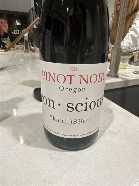 Conscious Pinot Noir Usa Oregon Willamette Valley Cellartracker