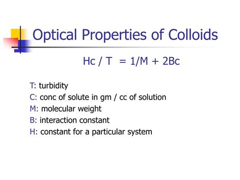PPT - COLLOIDS PowerPoint Presentation, free download - ID:1363781