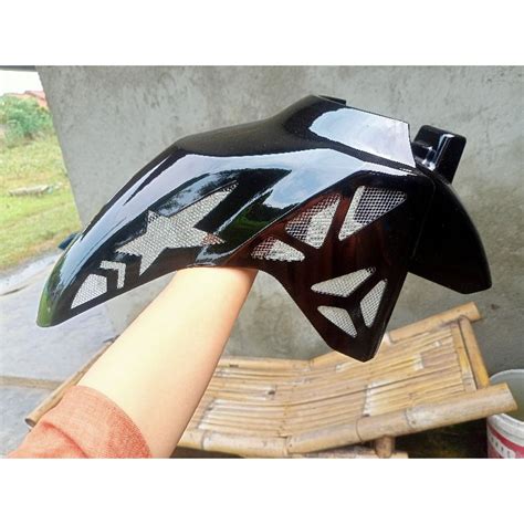 Jual Spakbor Depan Coak Custom Hitam Glossy Vario Led New All New Vario