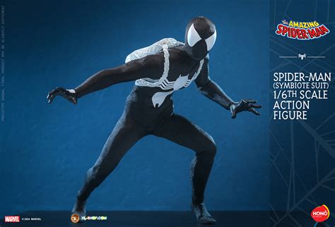 Hot Toys Hono Studio Hs Spider Man Spider Man Symbiote Suit Action Figure Ship Q