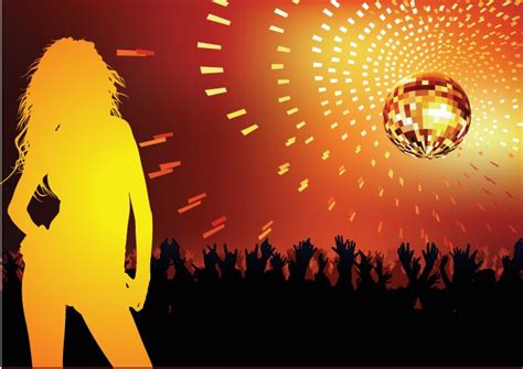 Sexy Disco Babe Royalty Free Vector Image VectorStock