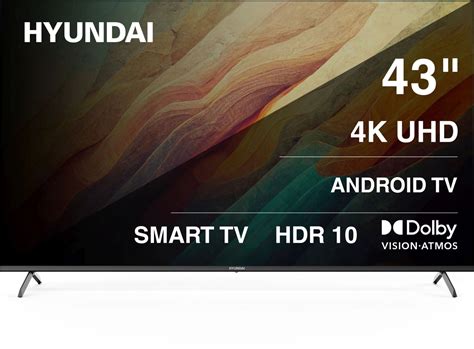 Телевизор LED Hyundai 43" H-LED43BU7009 Черный – купить недорого с ...