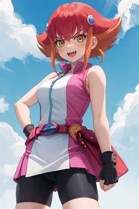 Anna Kaboom Kouzuki Anna Yu Gi Oh Zexal Lora Kouzukianna Ygo