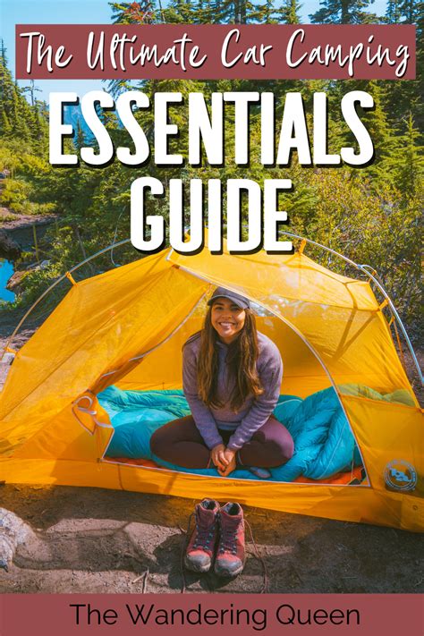 The Ultimate Car Camping Essentials Guide With A Free Car Camping