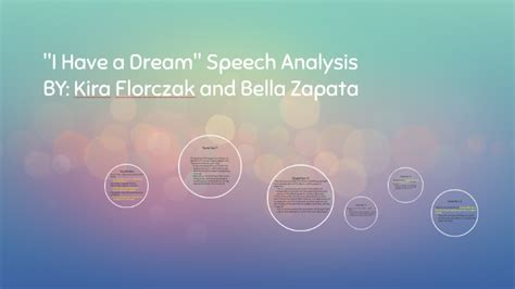 "I Have a Dream" Speech Analysis by Kira F on Prezi