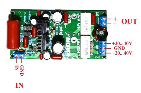 Усилитель MOSFET AUDIOPHILE, 100W - Kit-Amp
