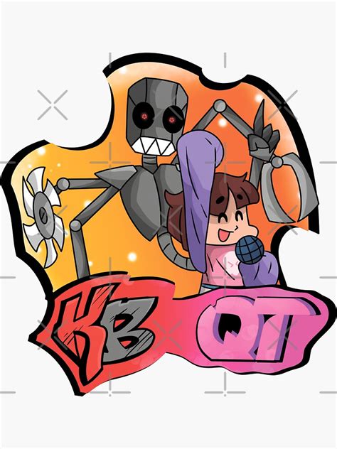 "FNF KB and QT graffiti" Sticker for Sale by Ruvolchik | Redbubble