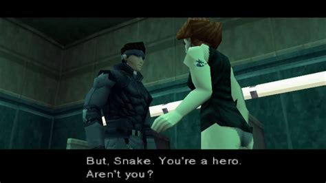 Meryl S Panties Cutscene True Widescreen Metal Gear Solid PS1