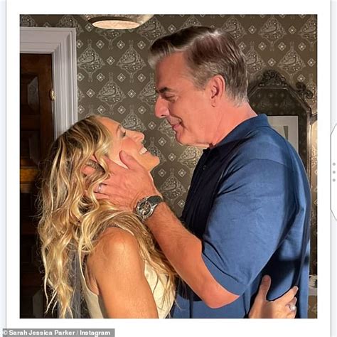 Chris Noth Shares Cuddly Bedroom Snap With Sarah Jessica Parker On Set Of Sex And The City