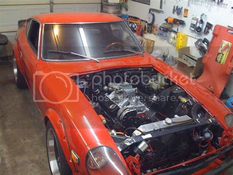 Nissan 240z v8 swap