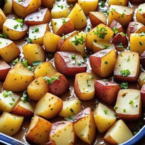 how long to cook cubed potatoes in oven