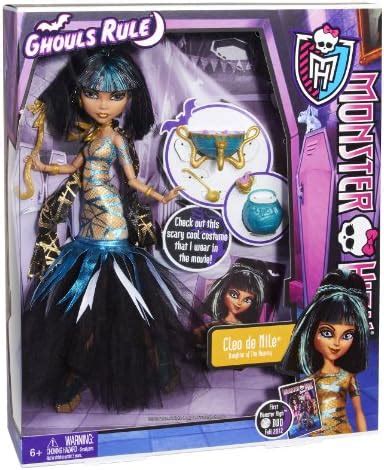 Monster High Ghouls Rule Cleo De Nile Doll Complete Freshly Unboxed