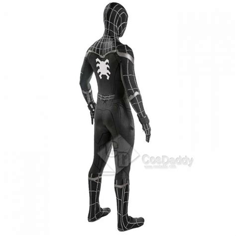 Marvel Spider Manhomecoming Black Spiderman Costume Jumpsuit Bodysuit