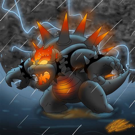 Fury Bowser By Artg0blin On Deviantart