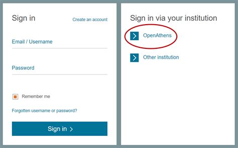 Accessing via OpenAthens - Ebooks@SIT Library - Subject Guides at ...