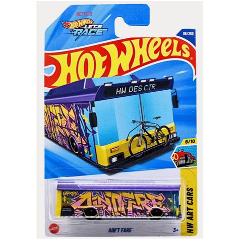 Hot Wheels Ain T Fare Metro Bus Series For Collections And Gifts Shopee Malaysia