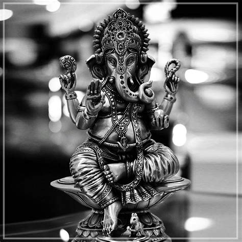 Ganesh Black And White Wallpapers Top Free Ganesh Black And White