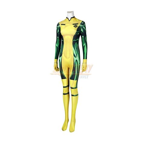 X-Men 97 Rogue Cosplay Costume Printed Spandex Suit Edition