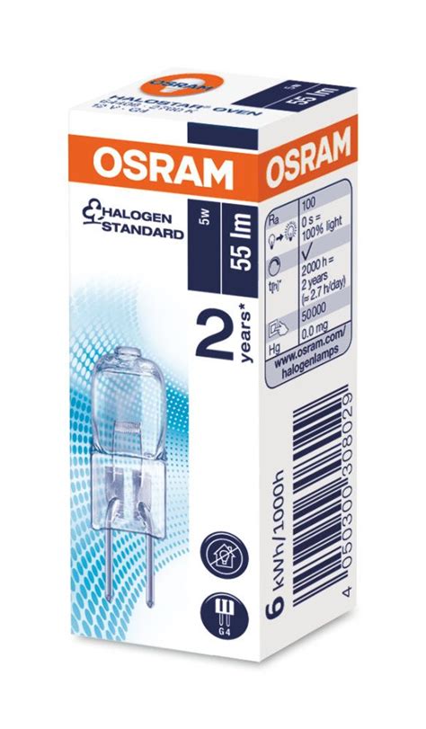 Osram HALOSTAR Standard 64408 5W 12V G4 Klar Online Kaufen