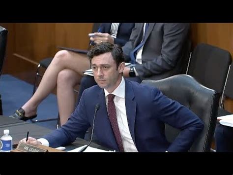 Sen Ossoff Presses Bop Director On Backlog Of Internal Affairs