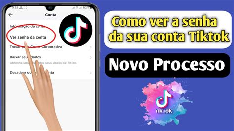 Como Ver Sua Senha Do Tiktok Se Voc A Esqueceu Como Ver Sua Senha Do