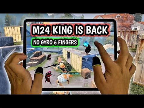 M24 KING IS BACK NON GYRO 6 FINGERS CLAW IPAD PRO 12 9 HANDCAM