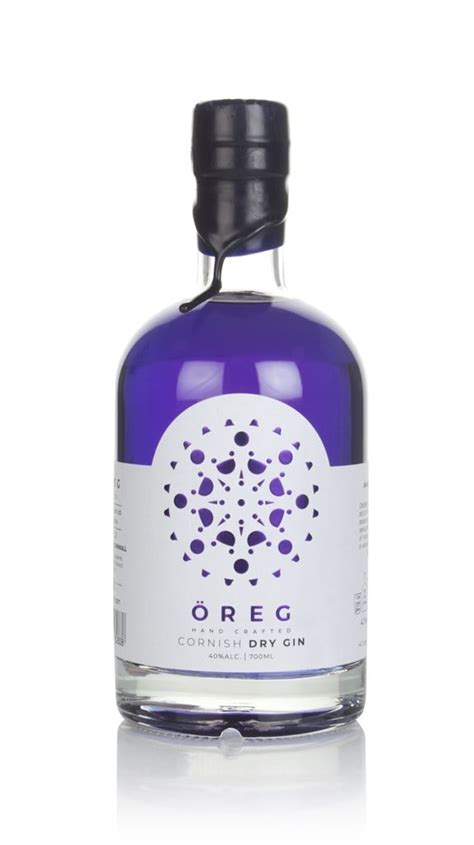 Öreg Cornish Dry Gin 70cl Master Of Malt