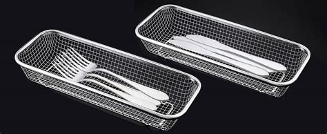 Amazon IWNTWY Utensil Drying Rack 2 Pack Stainless Steel