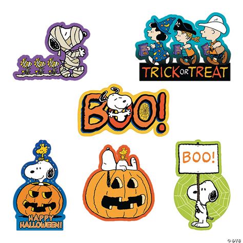 Peanuts ® Cutout Halloween Decorations - 6 Pc.