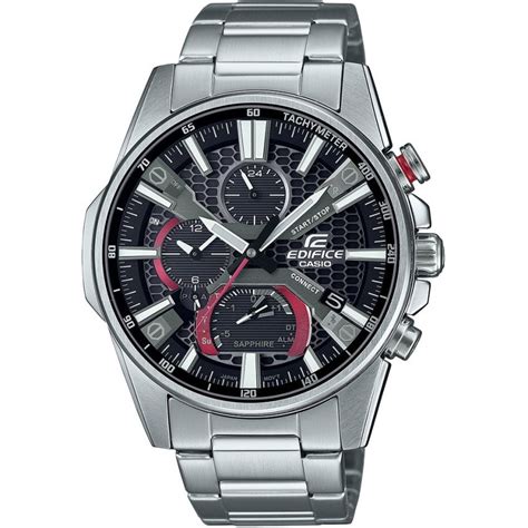 Casio Edifice Tough Solar 50mm Men S Smartwatch EQB 1200D 1AER